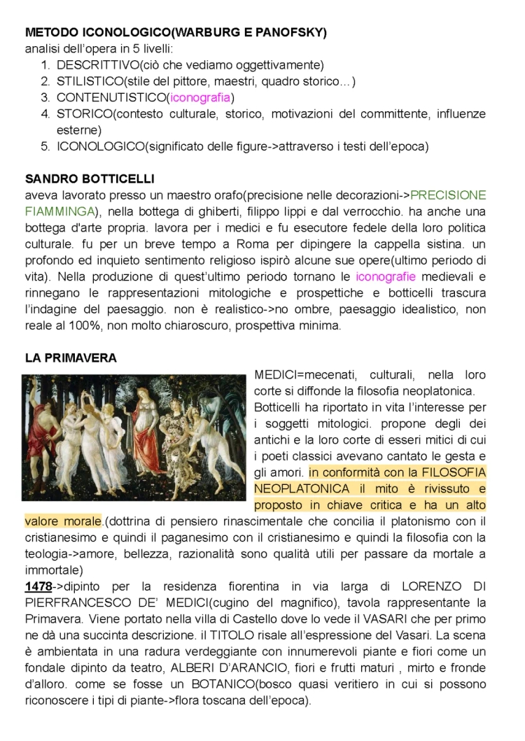 La Primavera di Botticelli: Analisi, Curiosità e Vita dell'Artista