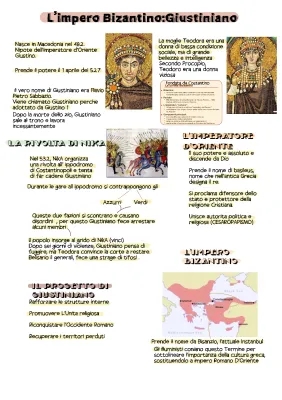 L'Impero Bizantino e Giustiniano: Riassunto, Mappa e Storie Curiose