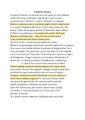 Nerone imperatore e scrittori famosi: Lucano, Persio, Petronio