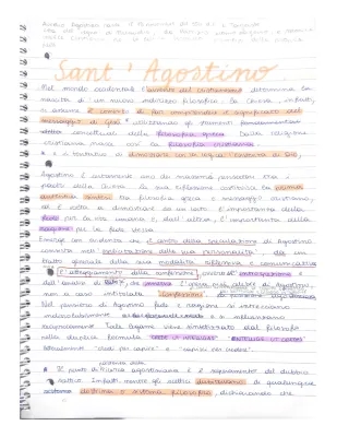 Sant'Agostino: Riassunto da entender