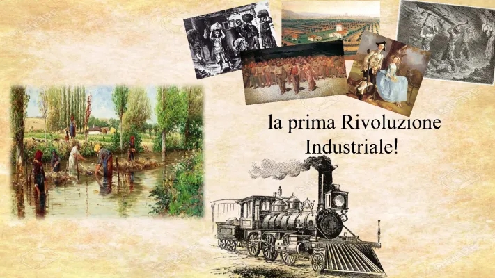 Riassunto e Schema: Rivoluzione Industriale in Inghilterra - Prima e Seconda Rivoluzione Industriale