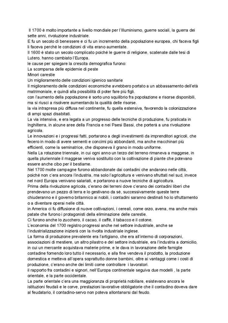 L'Illuminismo et la Révolution Agricole du 1700 : Comprendre Facilement