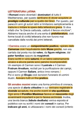 Le origini della letteratura latina: Livio, Ennio, Nevio e le Leggi delle 12 Tavole