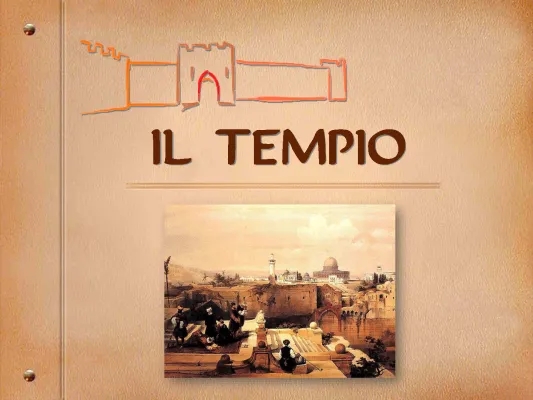 Il Tempio di Gerusalemme Spiegato ai Bambini: Storia, Ricostruzione e Curiosità