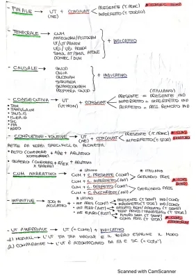 Schema Proposizioni Latine e Costrutti Latino - Pdf Facile