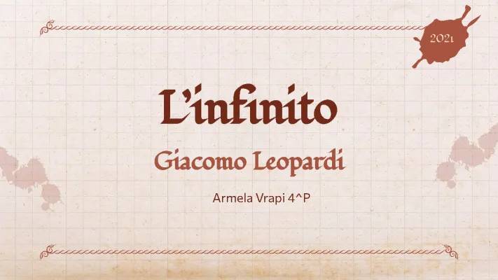 Scopri L'infinito di Giacomo Leopardi: Analisi e Significato