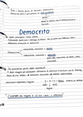 Democrito: Un Riassunto Semplice della Sua Filosofia e Atomi