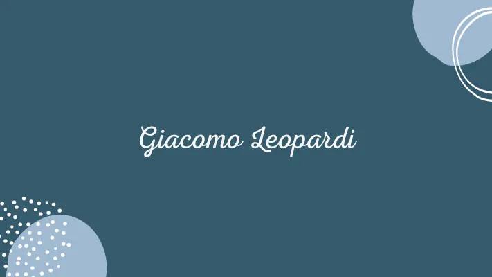 Leopardi: Vita e Opere per Ragazzi - Scopri l'Infinito