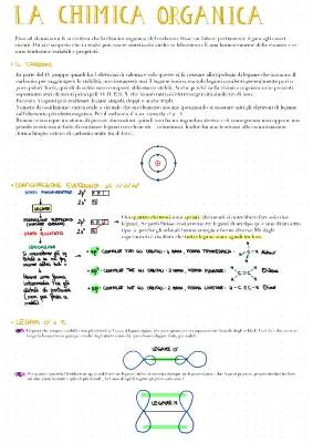 Introduzione alla Chimica Organica: Fondamenti, Modelli Molecolari e Formulario PDF Gratis