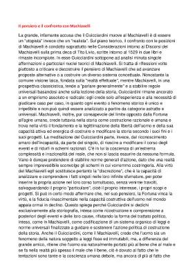 Machiavelli e Guicciardini a Confronto: Mappa Concettuale e Pensiero Politico