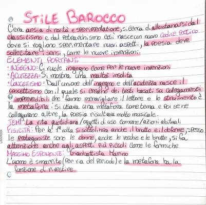 Caratteristiche e temi del Barocco: riassunto e esempi