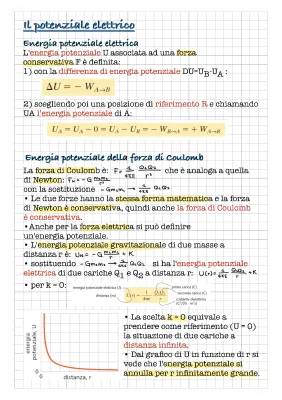 Energia Potenziale Elettrica Facile - Come Funziona e Formule Semplici