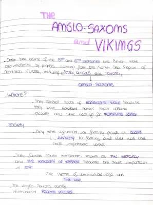 Discover the Anglo-Saxon Period and Viking Invasions in Britain