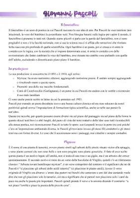 Scopri il Mondo di Pascoli: Analisi, Stile e Linguaggio delle Sue Poesie