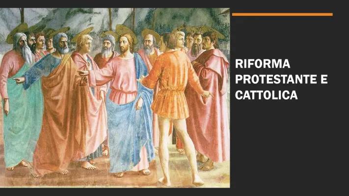 Riforma protestante e cattolica