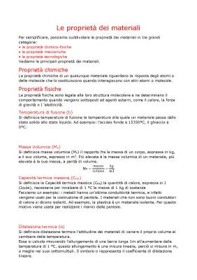 Le proprietà meccaniche, fisiche e tecnologiche dei materiali: guida per la scuola primaria