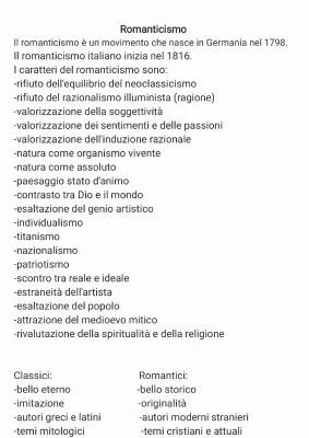 Scopri il Romanticismo Italiano: Curiosità, Autori e Arte