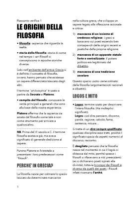 La nascita della filosofia: riassunto e schemi PDF, Logos e Mythos, Parmenide