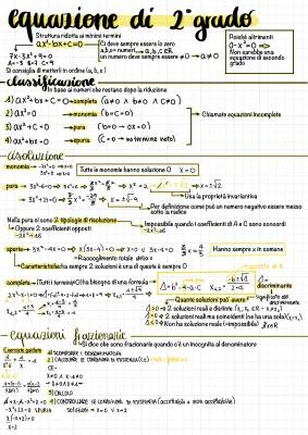 Equazioni di Secondo Grado Spiegazione Semplice, Esercizi, e Più