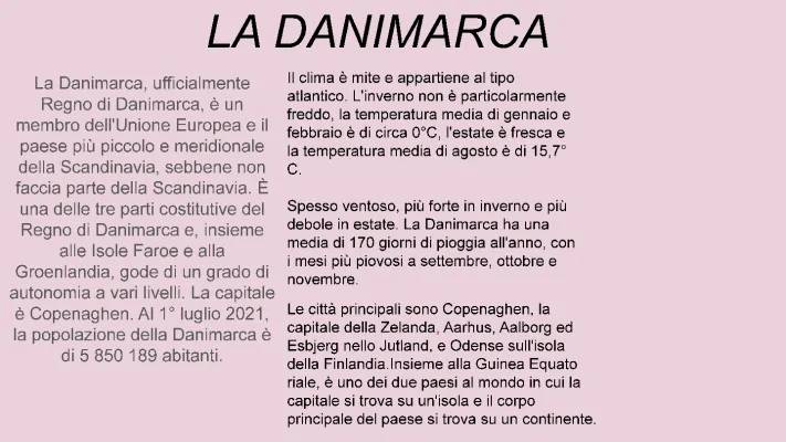 Danimarca e la Groenlandia: Capitali, Clima e Abitanti