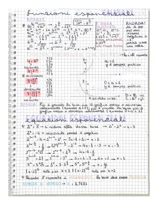 Impara le Equazioni e Disequazioni Esponenziali e Logaritmiche: PDF ed Esercizi Svolti