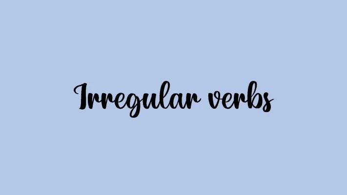 Fun English Irregular Verbs PDF: Grouped & Translated!