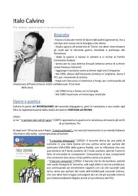 Italo Calvino: Una Breve Biografia e Riassunto delle Opere Principali