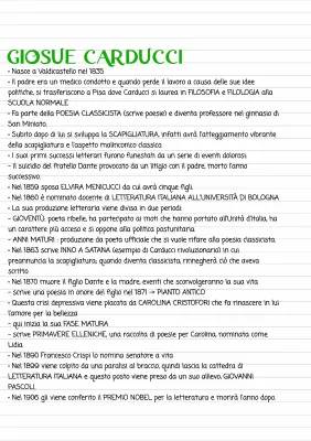 Giosuè Carducci: Poesie Famosissime e Analisi delle Sue Opere