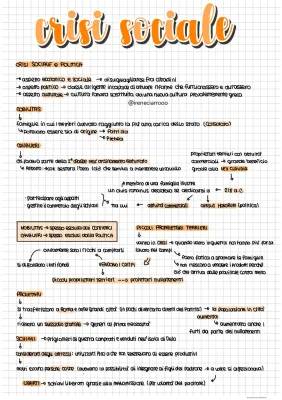 La crisi della Repubblica Romana: Roma dopo le guerre puniche (PDF, mappa concettuale, schema, riassunto facile)