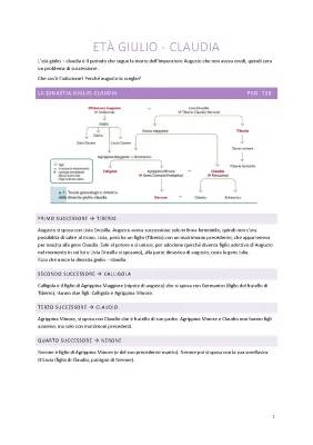 Dinastia Giulio-Claudia riassunto: Età, vita di Seneca e Dinastia Flavia