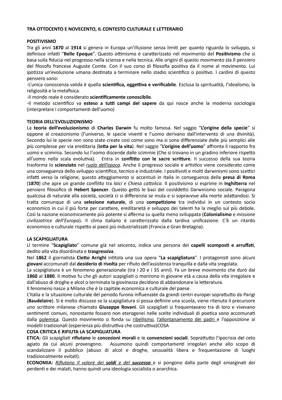 Il Positivismo e l'Evoluzionismo: Storia e Impatti sull'Italia dell'Ottocento e del Novecento