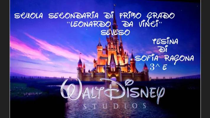 Tesina di Terza Media su Walt Disney: PowerPoint e PDF con Collegamenti