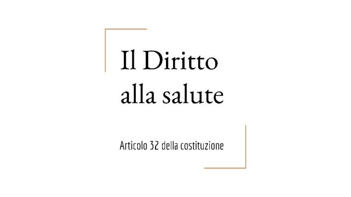 Articolo 32 della Costituzione: Spiegazione e Diritto alla Salute per Bambini