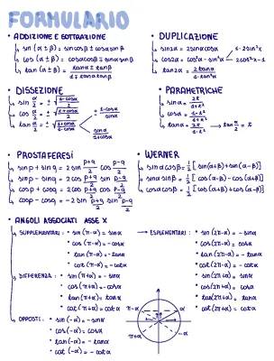 Divertiti con Esercizi di Addizione e Sottrazione con Seno e Coseno - PDF Gratis!