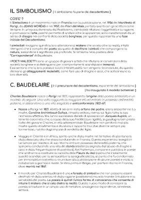 Simbolismo e Poeti Maledetti: Riassunto Semplice per Bambini