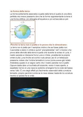 Forma della Terra: Geoide e Ellissoide, Movimenti e Pendolo di Foucault