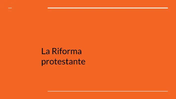 Scopri le Cause e gli Effetti della Riforma Protestante di Lutero in Europa