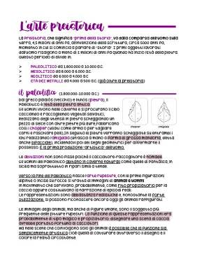 Arte Preistorica: Riassunto e Pitture Rupestri per Bambini