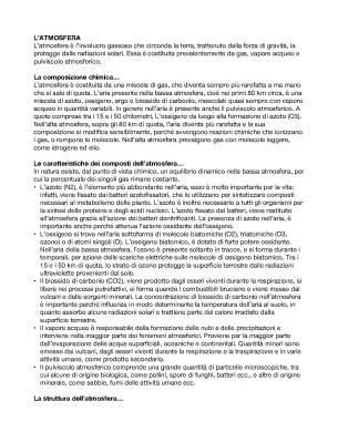 Scopri l'Atmosfera Terrestre: Struttura, Composizione e Cambiamenti Climatici