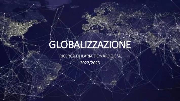 Scopri il processo di globalizzazione nel XXI secolo e i suoi effetti