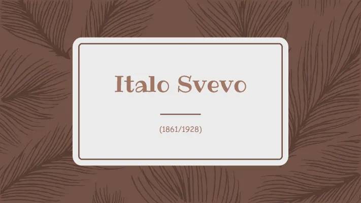 Italo Svevo: Vita, Opere e Curiosità per Bambini