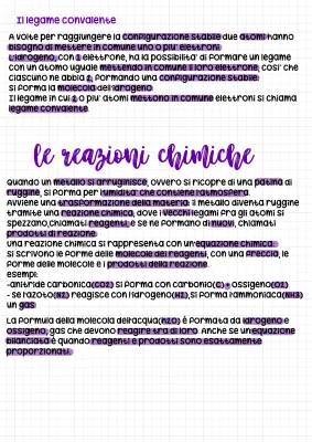 Reazioni Chimiche Facili: Legami Covalenti e Bilanciamento - Esempi ed Esercizi