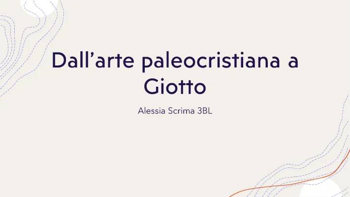 Differenza tra Arte Paleocristiana e Romanica, Arte da Paleocristiana a Giotto: Riassunto Semplice