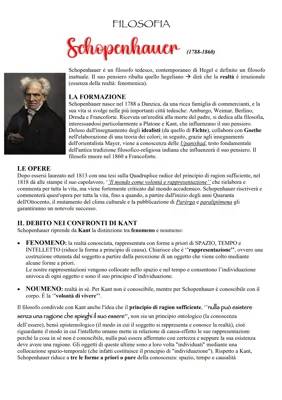 Programma Filosofia 5 Liceo: Scuola di Francoforte e Schopenhauer