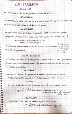 Scopri le Caratteristiche della Materia e le Formule di Massa e Volume per la Scuola Primaria