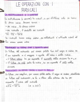 Operazioni con i Radicali: Esercizi Semplici e Spiegazioni per Bambini