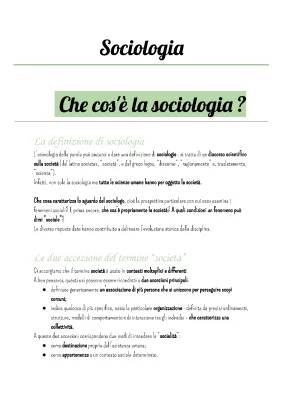 Che cos'è la sociologia? Scopri la sua importanza e significato