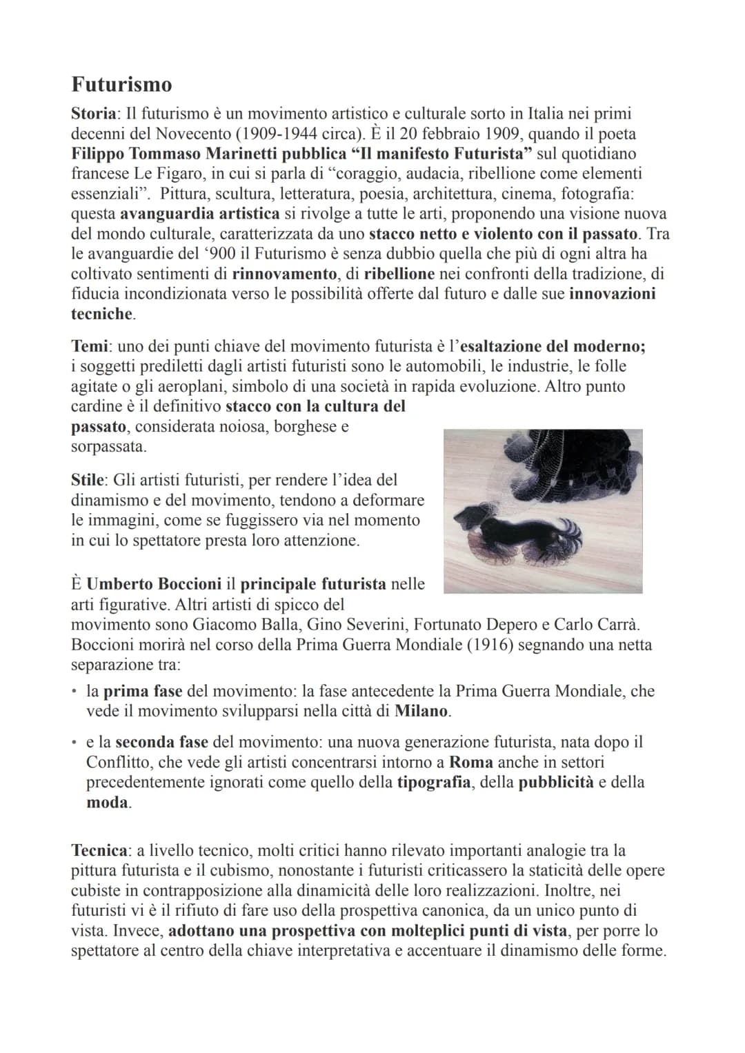 
<p>L'<strong>Espressionismo</strong> è una delle principali tendenze artistiche e culturali del '900 in Europa. Il termine indica un'arte d