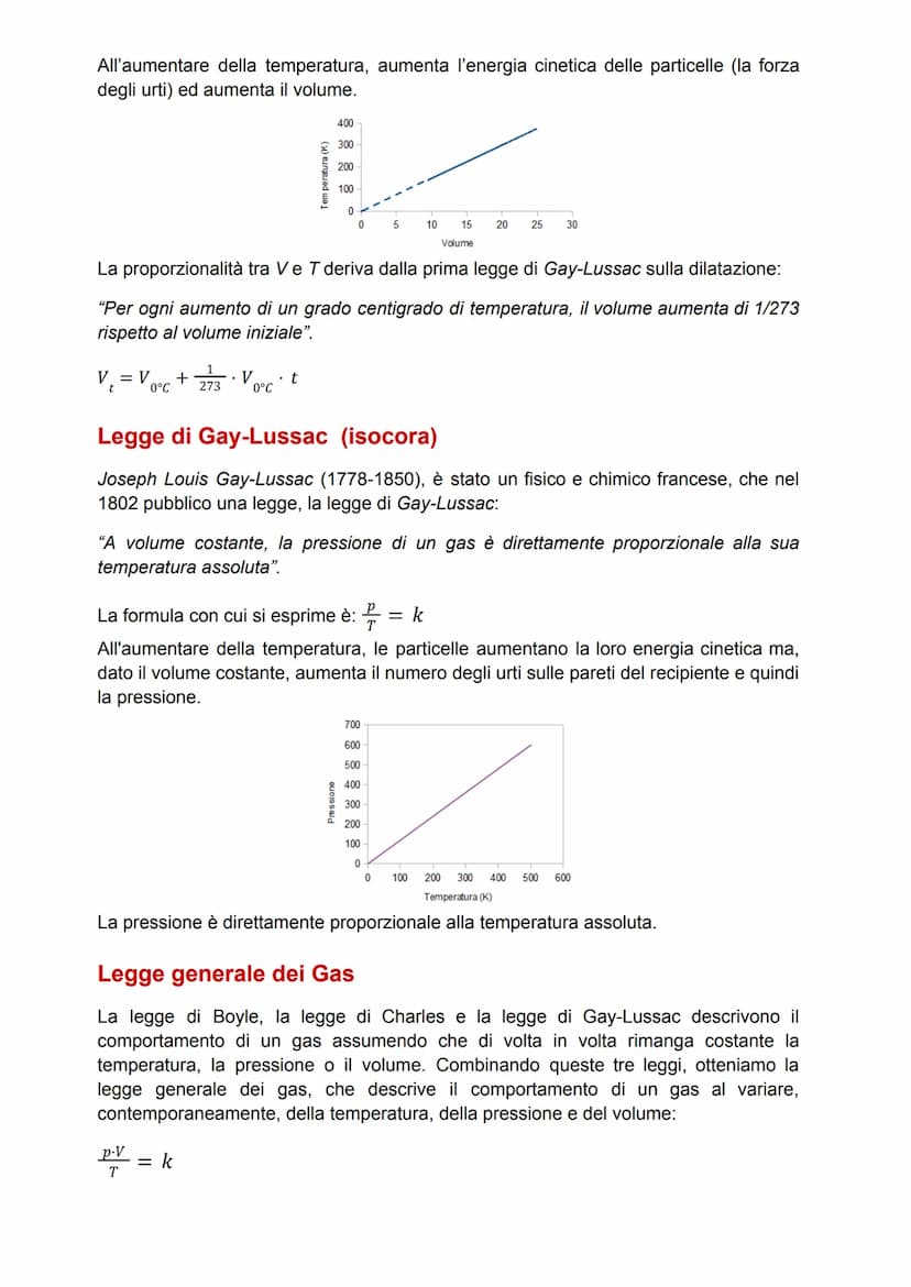 Gas ideale/perfetto
La principale caratteristica della materia gassosa è la "confusione". Per spiegare a
cosa è dovuto questo “disordine" si