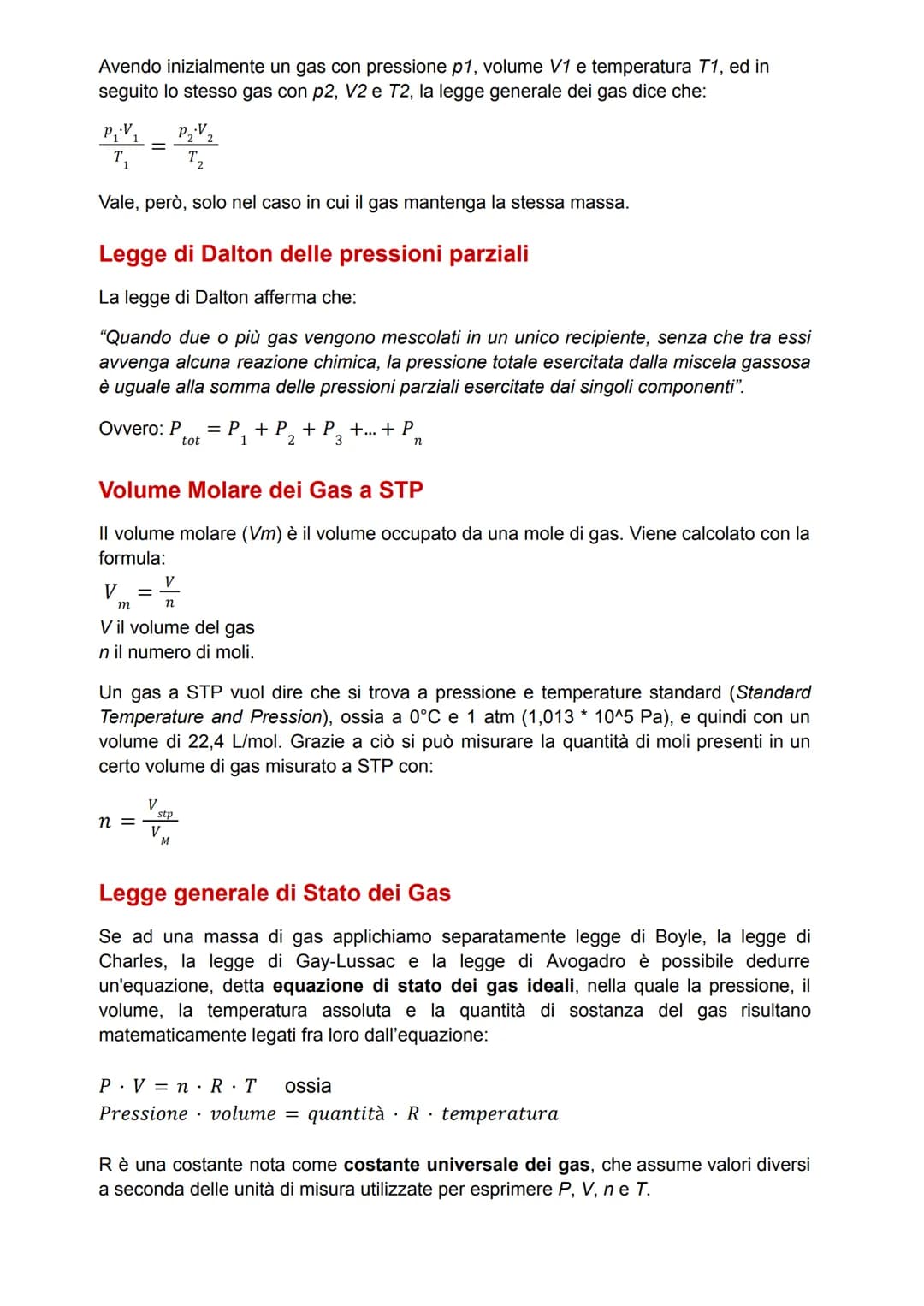 Gas ideale/perfetto
La principale caratteristica della materia gassosa è la "confusione". Per spiegare a
cosa è dovuto questo “disordine" si